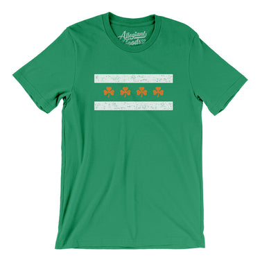 Chi-rish Flag Men/Unisex T-Shirt-Allegiant Goods Co. Vintage Sports Apparel