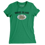 Rhode Island Clams Women's T-Shirt-Allegiant Goods Co. Vintage Sports Apparel