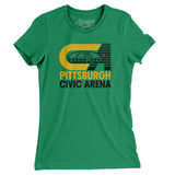 Pittsburgh Civic Arena Women's T-Shirt-Allegiant Goods Co. Vintage Sports Apparel