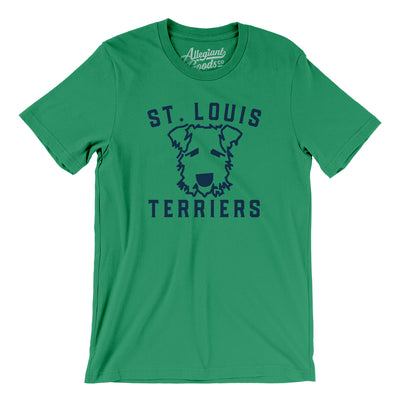 St. Louis Terriers Baseball Men/Unisex T-Shirt-Kelly-Allegiant Goods Co. Vintage Sports Apparel