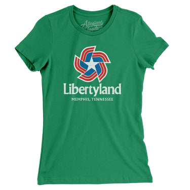 Libertyland Amusement Park Women's T-Shirt-Allegiant Goods Co. Vintage Sports Apparel