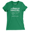 Philly Special Women's T-Shirt-Kelly-Allegiant Goods Co. Vintage Sports Apparel