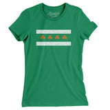 Chi-rish Flag Women's T-Shirt-Allegiant Goods Co. Vintage Sports Apparel