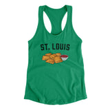 St. Louis Toasted Ravioli Women's Racerback Tank-Allegiant Goods Co. Vintage Sports Apparel