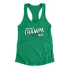 Champa Bay Women's Racerback Tank-Kelly-Allegiant Goods Co. Vintage Sports Apparel