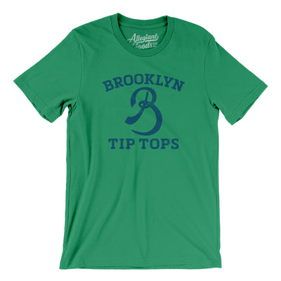 Brooklyn Tip-Tops Baseball Men/Unisex T-Shirt-Kelly-Allegiant Goods Co. Vintage Sports Apparel