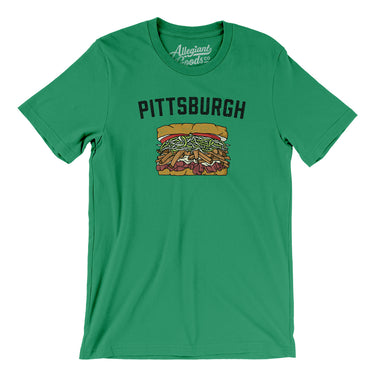 Pittsburgh Style Sandwich Men/Unisex T-Shirt-Allegiant Goods Co. Vintage Sports Apparel