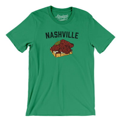 Nashville Hot Chicken Men/Unisex T-Shirt-Kelly-Allegiant Goods Co. Vintage Sports Apparel