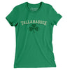 Tallahassee Florida St Patrick's Day Women's T-Shirt-Kelly-Allegiant Goods Co. Vintage Sports Apparel