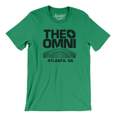 Atlanta Omni Men/Unisex T-Shirt-Kelly-Allegiant Goods Co. Vintage Sports Apparel