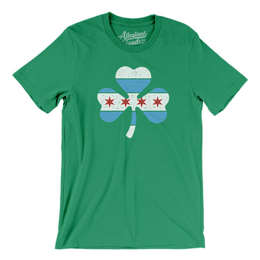 Chi-rish Shamrock Men/Unisex T-Shirt-Allegiant Goods Co. Vintage Sports Apparel