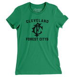 Cleveland Forest Citys Baseball Women's T-Shirt-Allegiant Goods Co. Vintage Sports Apparel