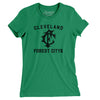 Cleveland Forest Citys Baseball Women's T-Shirt-Kelly-Allegiant Goods Co. Vintage Sports Apparel