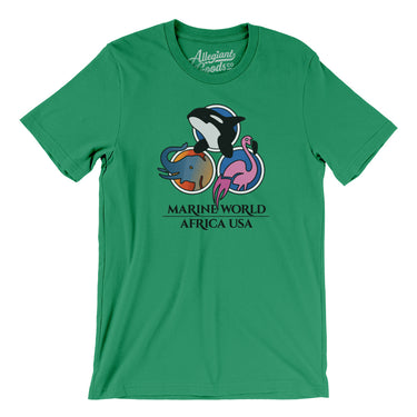 Marine World/ Africa USA Amusement Park Men/Unisex T-Shirt-Allegiant Goods Co. Vintage Sports Apparel