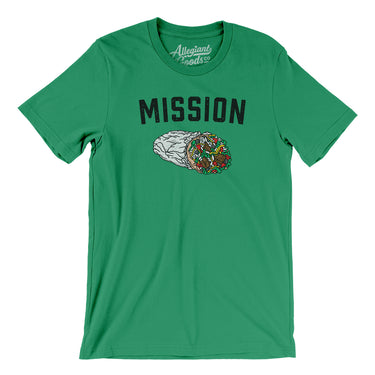 Mission Burrito Men/Unisex T-Shirt-Allegiant Goods Co. Vintage Sports Apparel