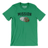 Mission Burrito Men/Unisex T-Shirt-Kelly-Allegiant Goods Co. Vintage Sports Apparel