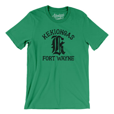 Fort Wayne Kekiongas Baseball Men/Unisex T-Shirt-Kelly-Allegiant Goods Co. Vintage Sports Apparel