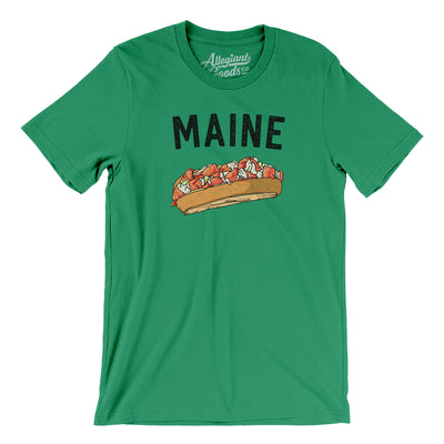 Maine Lobster Roll Men/Unisex T-Shirt-Kelly-Allegiant Goods Co. Vintage Sports Apparel