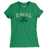 O'Neill Nebraska St Patrick's Day Women's T-Shirt-Allegiant Goods Co. Vintage Sports Apparel