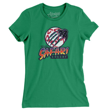 Detroit Safari Soccer Women's T-Shirt-Allegiant Goods Co. Vintage Sports Apparel