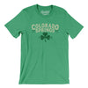 Colorado Springs Colorado St Patricks Day Men/Unisex T-Shirt-Kelly-Allegiant Goods Co. Vintage Sports Apparel
