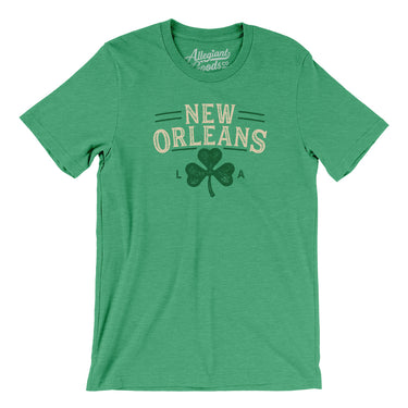 New Orleans Louisiana St Patrick's Day Men/Unisex T-Shirt-Allegiant Goods Co. Vintage Sports Apparel