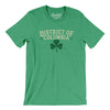 Dover Delaware St Patrick's Day Men/Unisex T-Shirt-Heather Kelly-Allegiant Goods Co. Vintage Sports Apparel