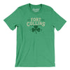 Fort Collins Colorado St Patricks Day Men/Unisex T-Shirt-Kelly-Allegiant Goods Co. Vintage Sports Apparel
