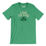 Long Island New York St Patrick's Day Men/Unisex T-Shirt-Allegiant Goods Co. Vintage Sports Apparel