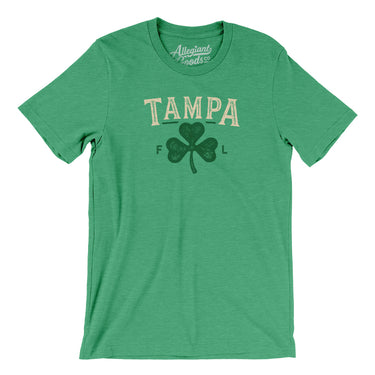 Tampa Florida St Patrick's Day Men/Unisex T-Shirt-Allegiant Goods Co. Vintage Sports Apparel