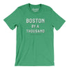Boston By A Thousand Men/Unisex T-Shirt-Heather Kelly-Allegiant Goods Co. Vintage Sports Apparel