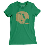 Florida Vintage Football Helmet Women's T-Shirt-Allegiant Goods Co. Vintage Sports Apparel