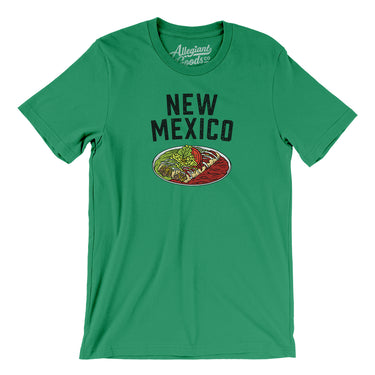 New Mexico Christmas Enchiladas Men/Unisex T-Shirt-Allegiant Goods Co. Vintage Sports Apparel