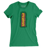 Ivy Outfield Wall Women's T-Shirt-Kelly-Allegiant Goods Co. Vintage Sports Apparel