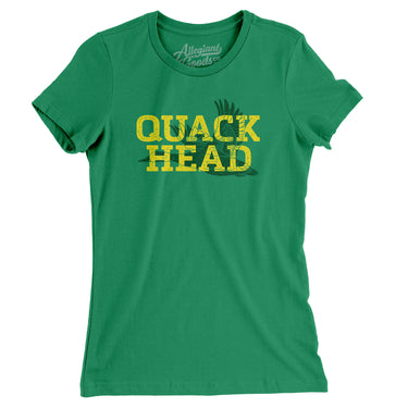 Quack Head Women's T-Shirt-Allegiant Goods Co. Vintage Sports Apparel