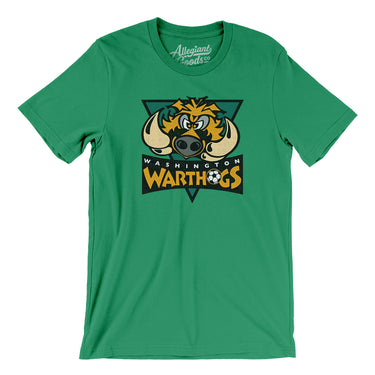 Washington Warthogs Soccer Men/Unisex T-Shirt-Allegiant Goods Co. Vintage Sports Apparel