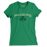Philadelphia Pennsylvania St Patrick's Day Women's T-Shirt-Allegiant Goods Co. Vintage Sports Apparel
