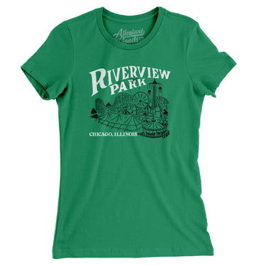 Riverview Park Amusement Park Women's T-Shirt-Allegiant Goods Co. Vintage Sports Apparel