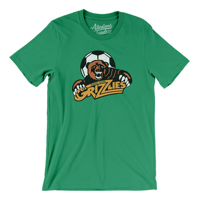 San Jose Grizzlies Soccer Men/Unisex T-Shirt-Kelly-Allegiant Goods Co. Vintage Sports Apparel