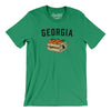 Georgia Peach Crate Men/Unisex T-Shirt-Kelly-Allegiant Goods Co. Vintage Sports Apparel