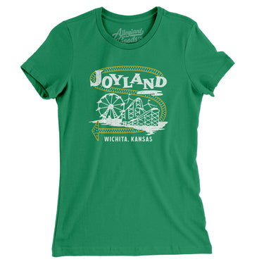 Joyland Amusement Park Women's T-Shirt-Allegiant Goods Co. Vintage Sports Apparel