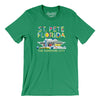 St. Pete Florida Pier Men/Unisex T-Shirt-Kelly-Allegiant Goods Co. Vintage Sports Apparel