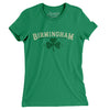 Birmingham Alabama St Patrick's Day Women's T-Shirt-Kelly-Allegiant Goods Co. Vintage Sports Apparel