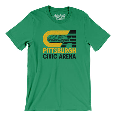Pittsburgh Civic Arena Men/Unisex T-Shirt-Allegiant Goods Co. Vintage Sports Apparel