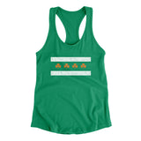 Chi-rish Flag Women's Racerback Tank-Allegiant Goods Co. Vintage Sports Apparel