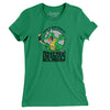 San Antonio Dragons Hockey Women's T-Shirt-Kelly-Allegiant Goods Co. Vintage Sports Apparel