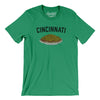 Cincinnati Chili Men/Unisex T-Shirt-Heather True Royal-Allegiant Goods Co. Vintage Sports Apparel