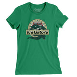 Louisiana Ice Gators Defunct Hockey Women's T-Shirt-Allegiant Goods Co. Vintage Sports Apparel