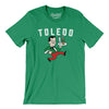 Toledo Buckeyes Hockey Men/Unisex T-Shirt-Kelly-Allegiant Goods Co. Vintage Sports Apparel