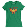 Wichita Wings Soccer Women's T-Shirt-Kelly-Allegiant Goods Co. Vintage Sports Apparel